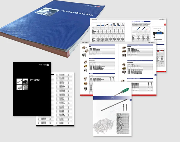 Produktkatalog, 208 sider — Folke-Larsen Eftf.