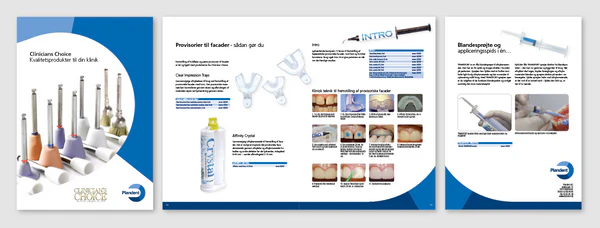 Klinik-brochure, 16 sider — Plandent