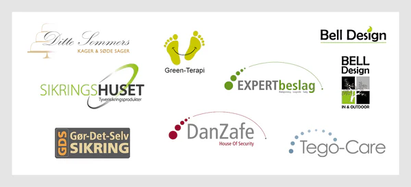 Diverse logodesigns — Forskellige
